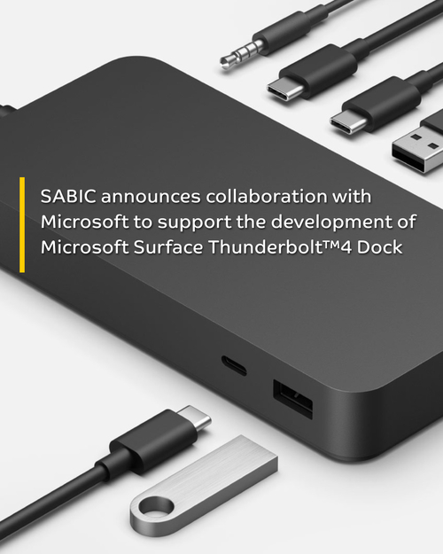 kasus perusahaan terbaru tentang Kolaborasi dengan Microsoft Corporation untuk mendukung pengembangan Microsoft Surface ThunderboltTM4 Dock