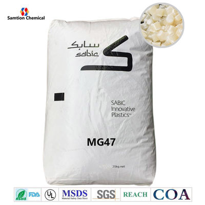 Kualitas  Multi Purpose S-Plastic ABS Cycolac MG47 Resin Pellets Bulk pabrik