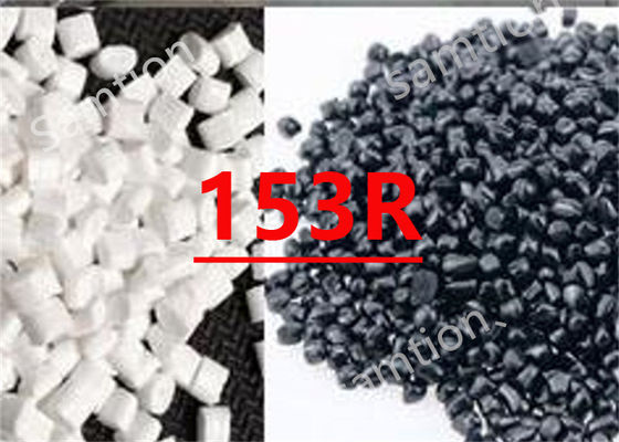 S-Plastic  153R Nonhalogenated. 2.5 MFR. Blowmolding/Extrusion. UV-stabilized. Pelepasan jamur internal.