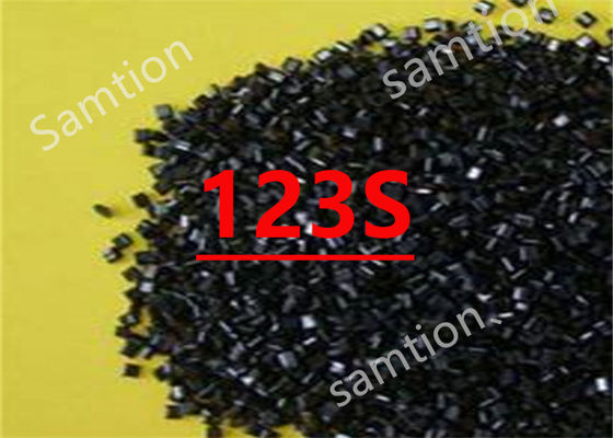 S-Plastic 123S Nonhalogenated. 17.5 MFR, Untuk Bagian Kecil, Komplek. UV Stabil. 50% Lebih Banyak Pelepasan Lumbung Internal