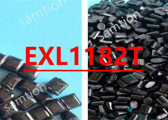 S-Plastic  EXL1182T polycarbonate (PC) siloxane copolymer resin adalah UV stabil, enhanced release transparan