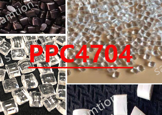 S-Plastic  PPC4704 resin adalah Polycarbonate Copolymer tahan panas tinggi, memberikan DTUL dari 300F pada 264 Psi.