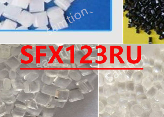S-Plastic  SFX123RU adalah kelas SecurFX transparan dengan aliran yang ditingkatkan, pelepasan jamur dan penstabil UV.
