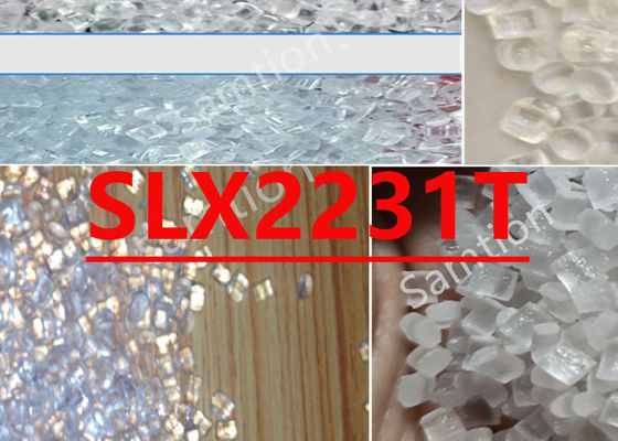 S-Plastic  SLX2231T Low Viscosity PC Copolymer Blend dengan UV Stabilization yang ditingkatkan dan agen pelepasan yang ditambahkan.