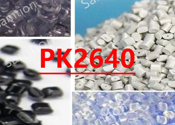S-Plastic Lexan PK2640 FDA. 7.0 MFR. Aplikasi kemasan Injeksi/Injeksi Blowmolding. Kejernihan yang baik, ketahanan panas