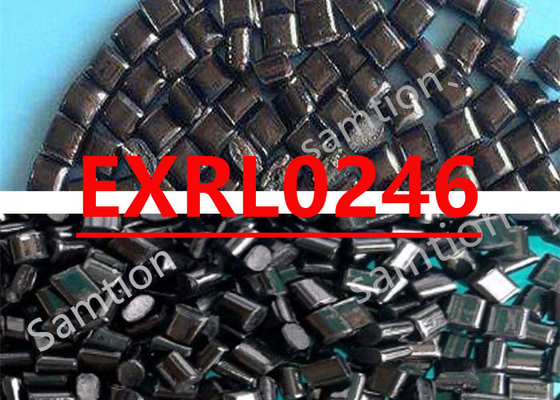 S-Plastic Lexan EXRL0246 adalah aliran standar, Flame Retardant (V0/1.5mm), Polycarbonate Copolymer Resin Opaque dengan ditingkatkan