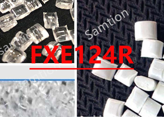 Resin S-Plastic Lexan FXE124R tingkat viskositas rendah transparan/tembus cahaya untuk warna efek khusus dengan fluoresen