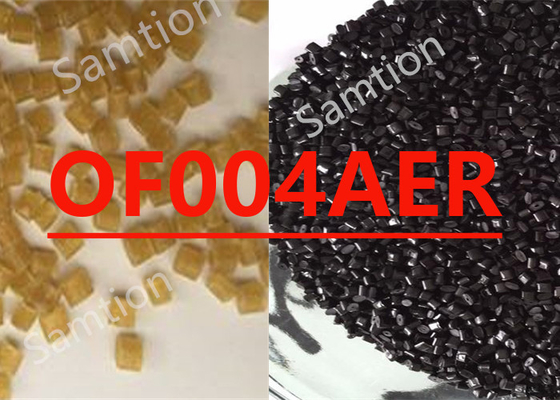 S-Plastic Thermocomp OF004AER senyawa berdasarkan resin Polyphenylene Sulfide yang mengandung Serat Kaca.