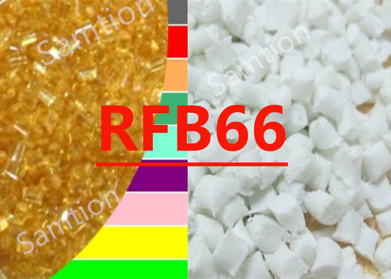 S-Plastic Thermocomp resin RFB66 adalah senyawa yang didasarkan pada resin Nylon 66 yang mengandung Serat Kaca, Kaca Giling.