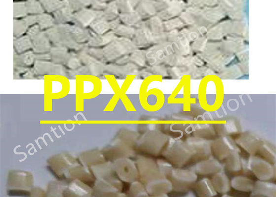 S-Plastic Noryl PPX640 40% GR PPE+PP. Elongasi tinggi. Kekakuan tinggi. NSF Standard 61 Compliant (Color Limited).