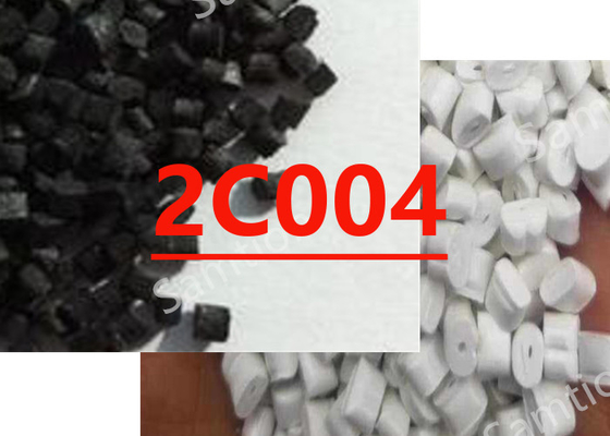 S-Plastic Thermocomp 2C004 adalah senyawa yang didasarkan pada resin Etilena Tetrafluoroethylene Copolymer yang mengandung Serat Karbon.