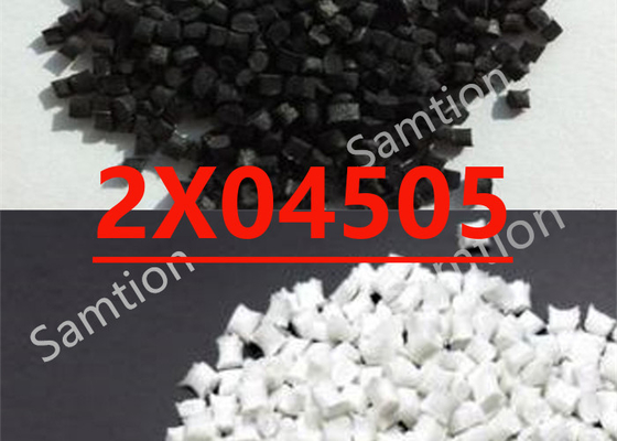 S-Plastic Thermocomp 2X04505 adalah senyawa yang didasarkan pada resin Etilena Tetrafluoroethylene Copolymer yang mengandung Serat Karbon.