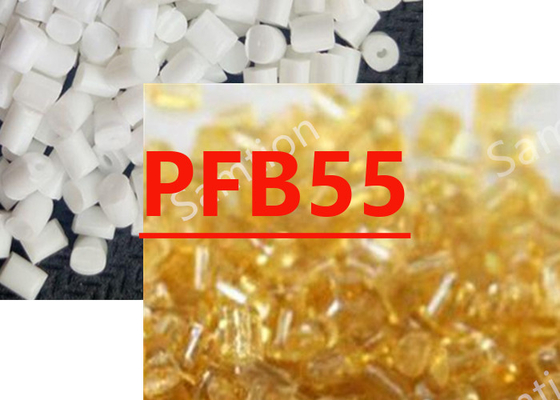 S-Plastic Thermocomp PFB55 adalah senyawa berbasis resin PA 6 yang mengandung Glass Bead, Glass Fiber.
