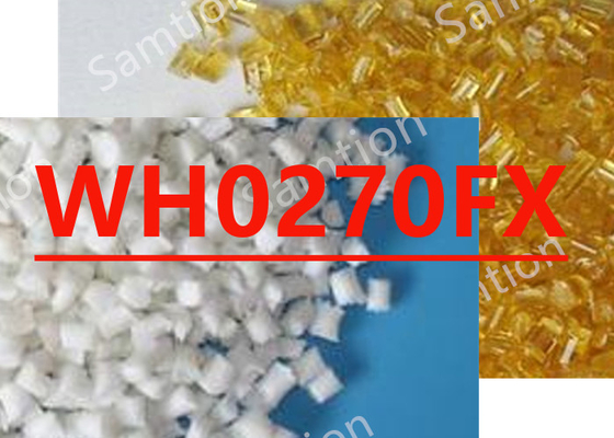 S-Plastic Thermocomp WH0270FX resin adalah PBT diisi dengan tinggi gravitasi spesifik pengisi untuk menargetkan 2,7 gravitasi spesifik.