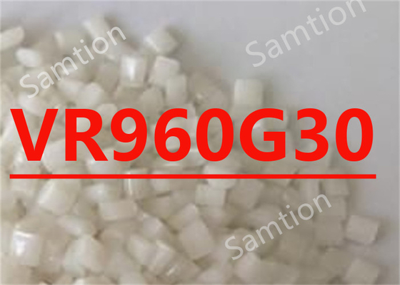 S-Plastic Valox VR960G30 adalah bahan berkualitas industri berdasarkan 30% Filler diperkuat Flame Retardant PBT + PET + PC Campuran