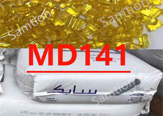 S-Plastic Ultem MD141 Transparan, aliran standar Polyimide (Tg 217C) ECO Sesuai UL94 V0 dan 5VA daftar