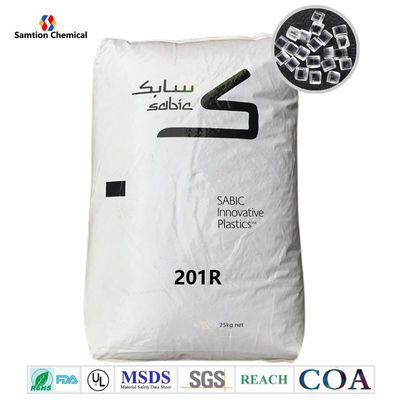 201R 7.0 MFR Resin Polikarbonat S-Plastic Untuk Bagian Lebih tebal Tanpa wastafel