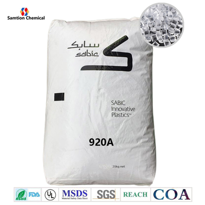 Warna bening Polikarbonat Plastik Resin S-Plastic Lexan 920A Injeksi