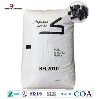 S-Plastic Lexan BFL2010 Non-Brominated, Non-Chlorinated Flame Retardant, PC yang diperkuat kaca dengan aliran yang ditingkatkan.
