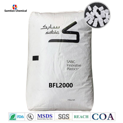 S-Plastic Lexan BFL2000 Non-Brominated, Non-Chlorinated Flame Retardant PC. Tersedia dalam Warna Putih Opaque.