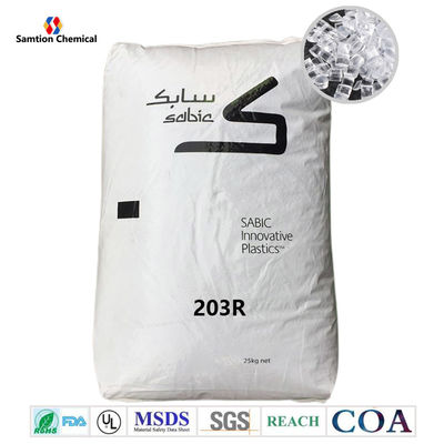 Outdoor S-Plastic  203R Polycarbonate Resin 7.0 MFR UV Stabilisasi