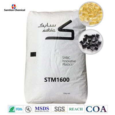 Daur ulang Plastik S-Plastic Ultem STM1600 Pellet Resin Plastik Bulk Untuk Kabel Kawat