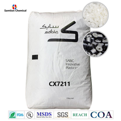 UL 94 Rating S-Plastic Cycoloy CX7211 Resin Pellets Bulk untuk dinding tipis