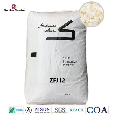 Non-PBBE Flame Retardant S-Plastic Cycolac ABS Pellet Resin Plastik ZFJ12 PM persetujuan