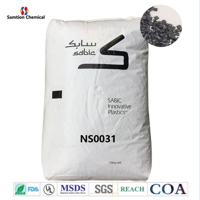 Flame Retardant Putih S-Plastic LNP Faradex NS0031 Pellet Resin Daur Ulang EMI/RFI Perisai