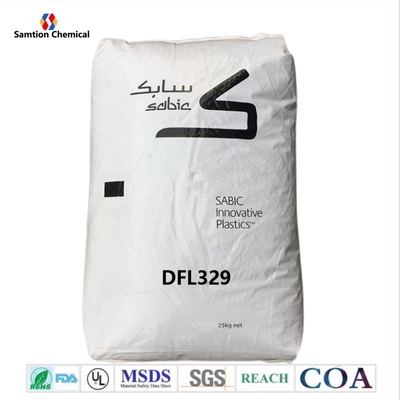 Teflon tahan api PTFE pelet S-Plastic Lubricomp DFL329 Serat kaca DFL-4032 FR