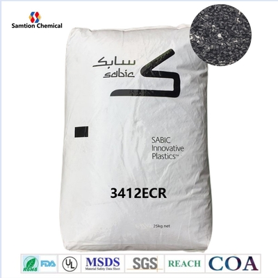 S-Plastic Lexan 3412ECR 20% Serat Kaca diisi non-klorinasi non-brominasi aplikasi kekakuan tinggi tahan api