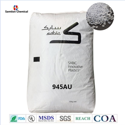 S-Plastic Lexan 945AU Non-diisi Injeksi Grade dapat dibentuk Ini Non-klorinasi Non-brominasi UV stabil transparan